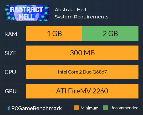 Abstract Hell System Requirements PC Graph - Can I Run Abstract Hell
