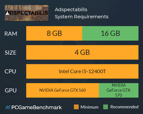 Adspectabilis System Requirements PC Graph - Can I Run Adspectabilis Adspectabilis System Requirements PC Graph - Can I Run Adspectabilis