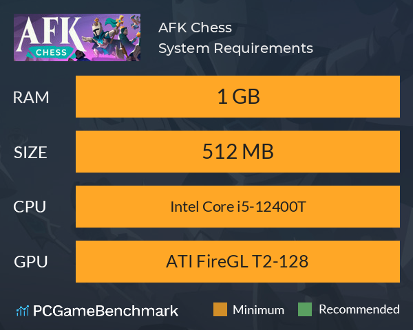 AFK Chess System Requirements PC Graph - Can I Run AFK Chess AFK Chess System Requirements PC Graph - Can I Run AFK Chess