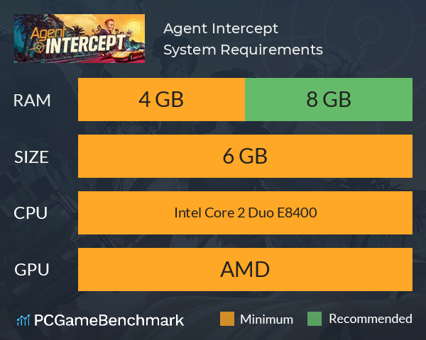 Agent Intercept System Requirements PC Graph - Can I Run Agent Intercept