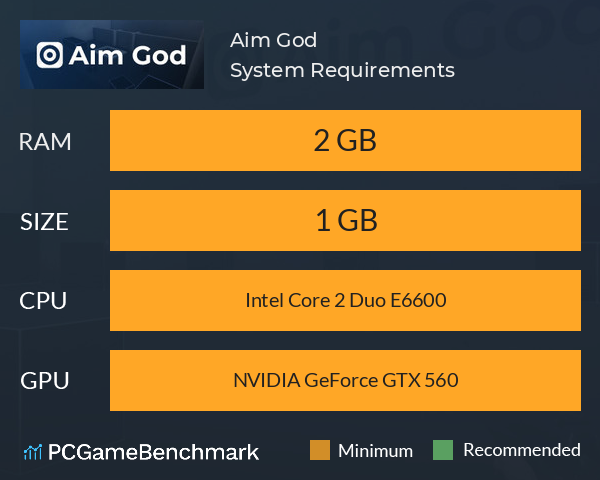 Aim God System Requirements PC Graph - Can I Run Aim God Aim God System Requirements PC Graph - Can I Run Aim God