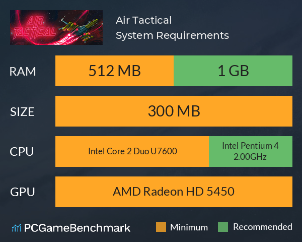 Air Tactical System Requirements PC Graph - Can I Run Air Tactical Air Tactical System Requirements PC Graph - Can I Run Air Tactical