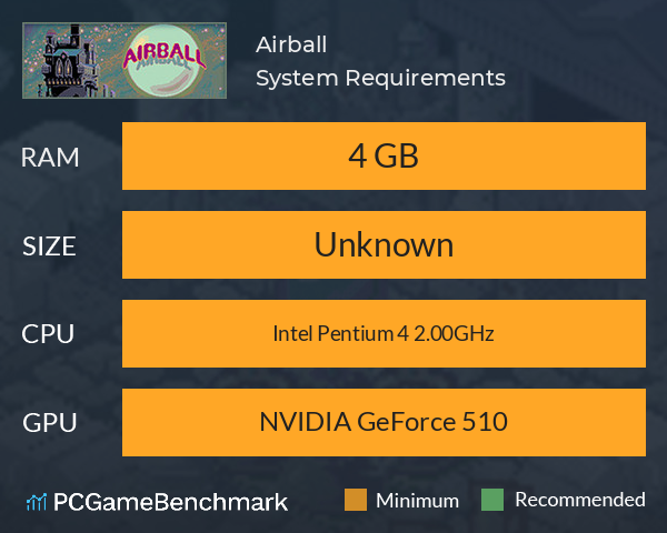 Airball System Requirements PC Graph - Can I Run Airball Airball System Requirements PC Graph - Can I Run Airball