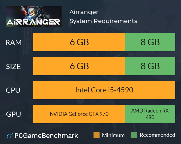 Airranger System Requirements PC Graph - Can I Run Airranger Airranger System Requirements PC Graph - Can I Run Airranger