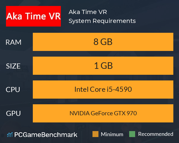 Aka Time VR System Requirements PC Graph - Can I Run Aka Time VR Aka Time VR System Requirements PC Graph - Can I Run Aka Time VR