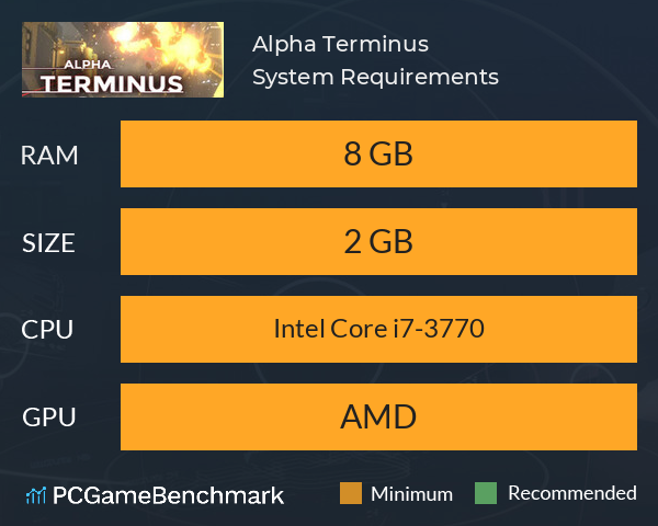 Alpha Terminus System Requirements PC Graph - Can I Run Alpha Terminus Alpha Terminus System Requirements PC Graph - Can I Run Alpha Terminus
