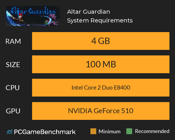 Altar Guardian System Requirements PC Graph - Can I Run Altar Guardian