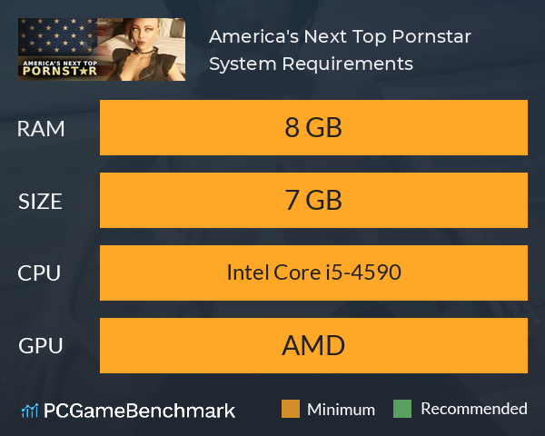 America's Next Top Pornstar System Requirements PC Graph - Can I Run America's Next Top Pornstar America's Next Top Pornstar System Requirements PC Graph - Can I Run America's Next Top Pornstar