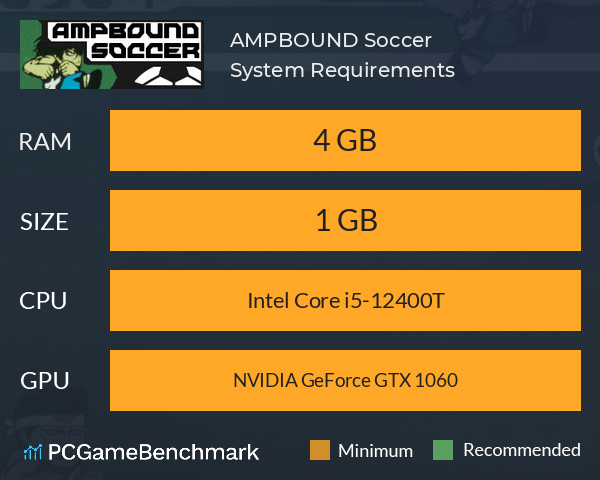 AMPBOUND Soccer System Requirements PC Graph - Can I Run AMPBOUND Soccer AMPBOUND Soccer System Requirements PC Graph - Can I Run AMPBOUND Soccer