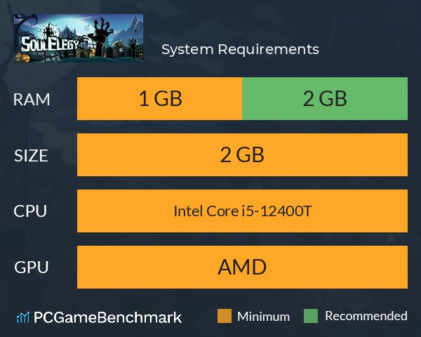 安魂挽歌 System Requirements PC Graph - Can I Run 安魂挽歌