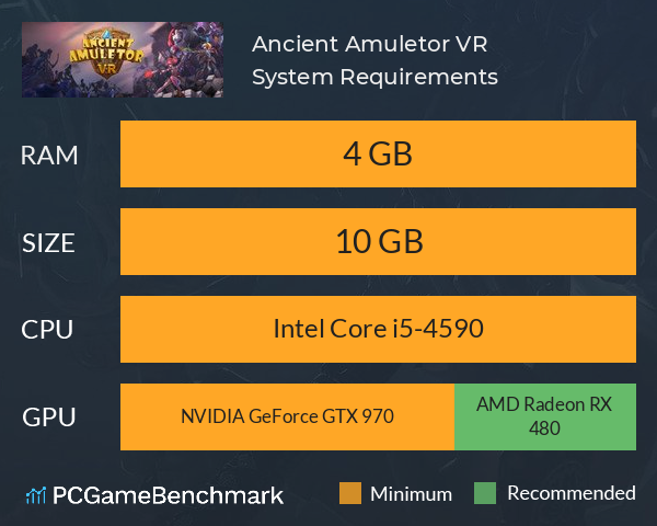 Ancient Amuletor VR System Requirements PC Graph - Can I Run Ancient Amuletor VR Ancient Amuletor VR System Requirements PC Graph - Can I Run Ancient Amuletor VR