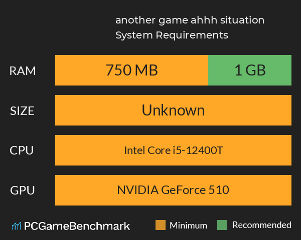 another game ahhh! situation System Requirements PC Graph - Can I Run another game ahhh! situation another game ahhh! situation System Requirements PC Graph - Can I Run another game ahhh! situation
