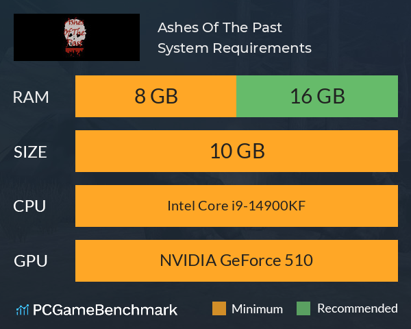 Ashes Of The Past System Requirements PC Graph - Can I Run Ashes Of The Past Ashes Of The Past System Requirements PC Graph - Can I Run Ashes Of The Past