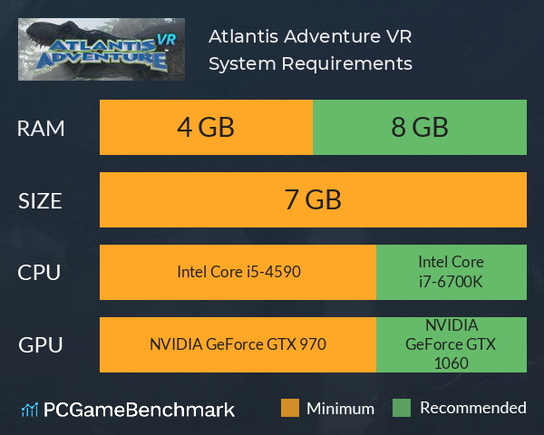 Atlantis Adventure VR System Requirements PC Graph - Can I Run Atlantis Adventure VR Atlantis Adventure VR System Requirements PC Graph - Can I Run Atlantis Adventure VR