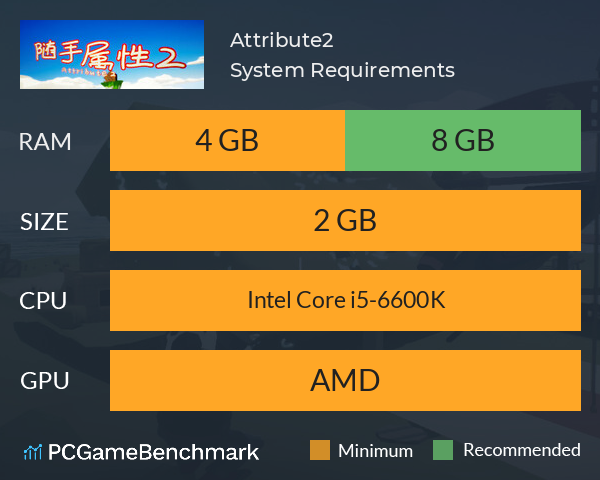 Attribute2 System Requirements PC Graph - Can I Run Attribute2 Attribute2 System Requirements PC Graph - Can I Run Attribute2