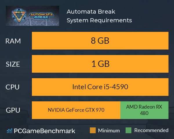 Automata Break System Requirements PC Graph - Can I Run Automata Break Automata Break System Requirements PC Graph - Can I Run Automata Break