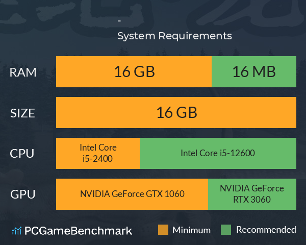 白垩纪-龙岛 System Requirements PC Graph - Can I Run 白垩纪-龙岛 白垩纪-龙岛 System Requirements PC Graph - Can I Run 白垩纪-龙岛