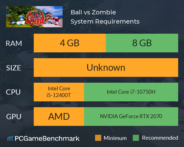 Ball vs Zombie System Requirements PC Graph - Can I Run Ball vs Zombie Ball vs Zombie System Requirements PC Graph - Can I Run Ball vs Zombie