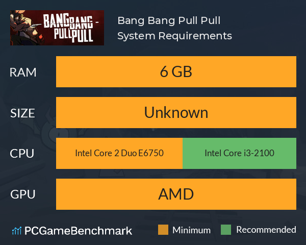 Bang Bang Pull Pull System Requirements PC Graph - Can I Run Bang Bang Pull Pull Bang Bang Pull Pull System Requirements PC Graph - Can I Run Bang Bang Pull Pull