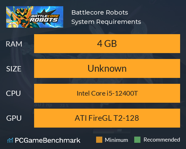Battlecore Robots System Requirements PC Graph - Can I Run Battlecore Robots Battlecore Robots System Requirements PC Graph - Can I Run Battlecore Robots