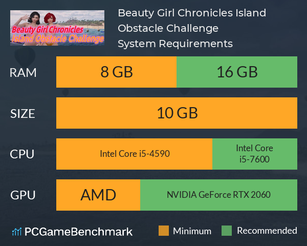 Beauty Girl Chronicles: Island Obstacle Challenge System Requirements PC Graph - Can I Run Beauty Girl Chronicles: Island Obstacle Challenge Beauty Girl Chronicles: Island Obstacle Challenge System Requirements PC Graph - Can I Run Beauty Girl Chronicles: Island Obstacle Challenge