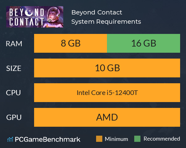 Beyond Contact System Requirements PC Graph - Can I Run Beyond Contact Beyond Contact System Requirements PC Graph - Can I Run Beyond Contact