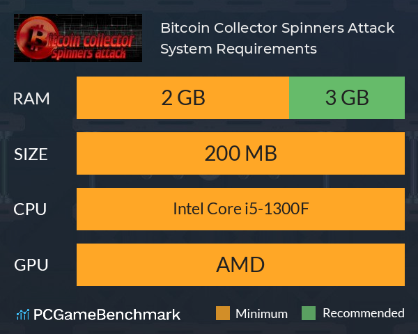 Bitcoin Collector: Spinners Attack System Requirements PC Graph - Can I Run Bitcoin Collector: Spinners Attack Bitcoin Collector: Spinners Attack System Requirements PC Graph - Can I Run Bitcoin Collector: Spinners Attack
