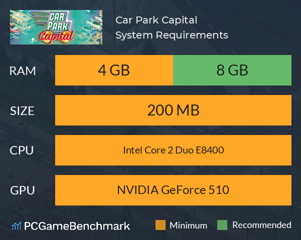 Car Park Capital System Requirements PC Graph - Can I Run Car Park Capital Car Park Capital System Requirements PC Graph - Can I Run Car Park Capital
