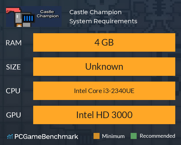 Castle Champion System Requirements PC Graph - Can I Run Castle Champion Castle Champion System Requirements PC Graph - Can I Run Castle Champion