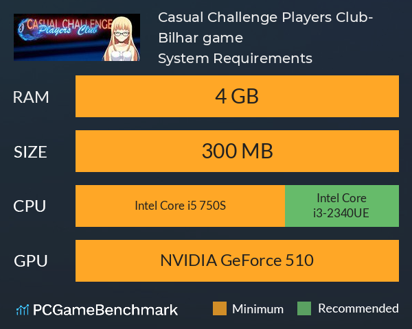 Casual Challenge Players Club- Bilhar game System Requirements PC Graph - Can I Run Casual Challenge Players Club- Bilhar game Casual Challenge Players Club- Bilhar game System Requirements PC Graph - Can I Run Casual Challenge Players Club- Bilhar game