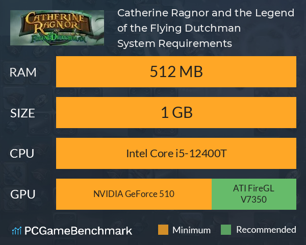 Catherine Ragnor and the Legend of the Flying Dutchman System Requirements PC Graph - Can I Run Catherine Ragnor and the Legend of the Flying Dutchman Catherine Ragnor and the Legend of the Flying Dutchman System Requirements PC Graph - Can I Run Catherine Ragnor and the Legend of the Flying Dutchman