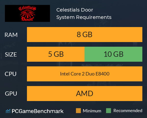 Celestials Door System Requirements PC Graph - Can I Run Celestials Door Celestials Door System Requirements PC Graph - Can I Run Celestials Door