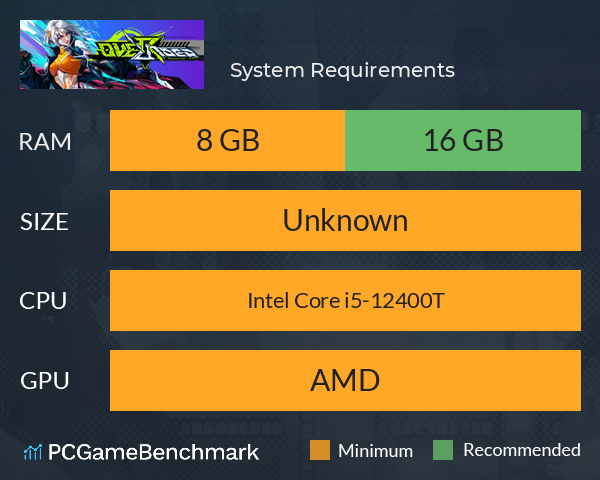超控行者 System Requirements PC Graph - Can I Run 超控行者 超控行者 System Requirements PC Graph - Can I Run 超控行者