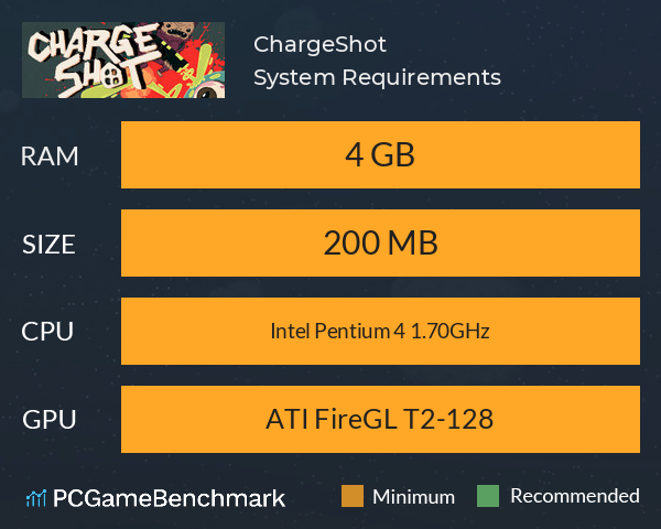 ChargeShot System Requirements PC Graph - Can I Run ChargeShot ChargeShot System Requirements PC Graph - Can I Run ChargeShot