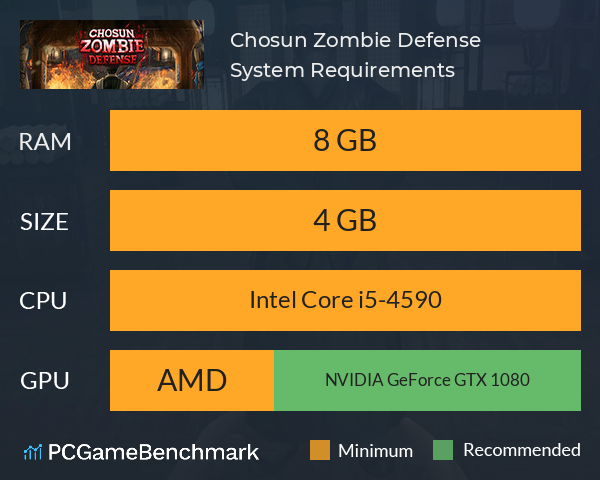 Chosun Zombie Defense System Requirements PC Graph - Can I Run Chosun Zombie Defense Chosun Zombie Defense System Requirements PC Graph - Can I Run Chosun Zombie Defense