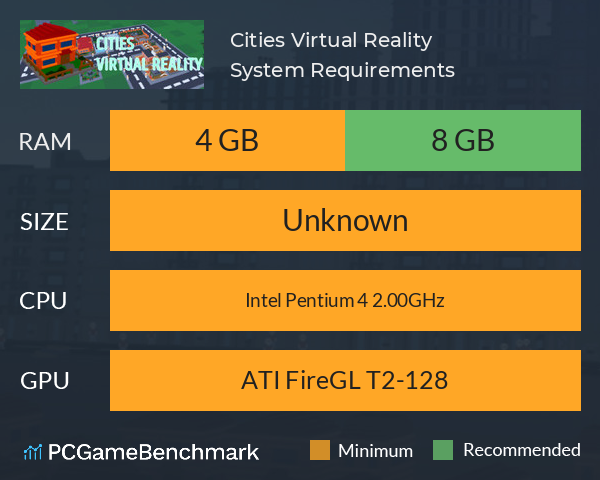 Cities Virtual Reality System Requirements PC Graph - Can I Run Cities Virtual Reality Cities Virtual Reality System Requirements PC Graph - Can I Run Cities Virtual Reality