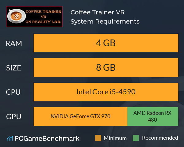 Coffee Trainer VR System Requirements PC Graph - Can I Run Coffee Trainer VR Coffee Trainer VR System Requirements PC Graph - Can I Run Coffee Trainer VR