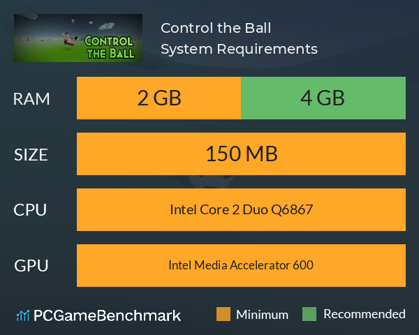 Control the Ball System Requirements PC Graph - Can I Run Control the Ball Control the Ball System Requirements PC Graph - Can I Run Control the Ball