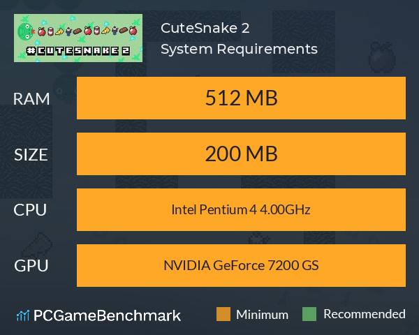 #CuteSnake 2 System Requirements PC Graph - Can I Run #CuteSnake 2 #CuteSnake 2 System Requirements PC Graph - Can I Run #CuteSnake 2
