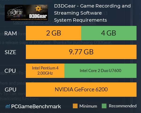 Buy D3DGear - Game Recording and Streaming Software from the