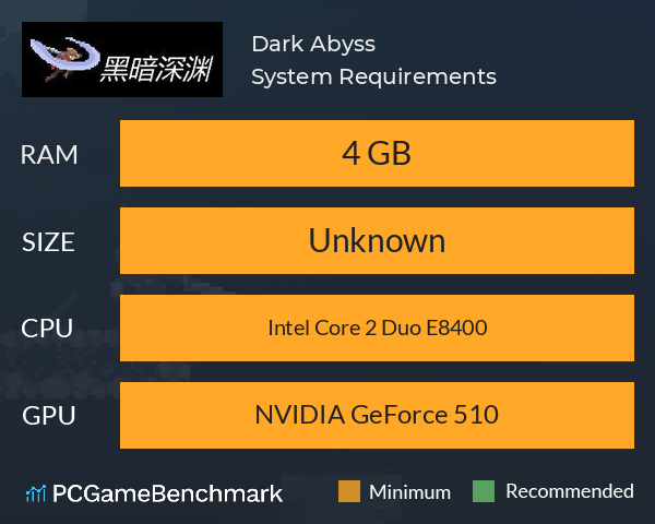Dark Abyss System Requirements PC Graph - Can I Run Dark Abyss
