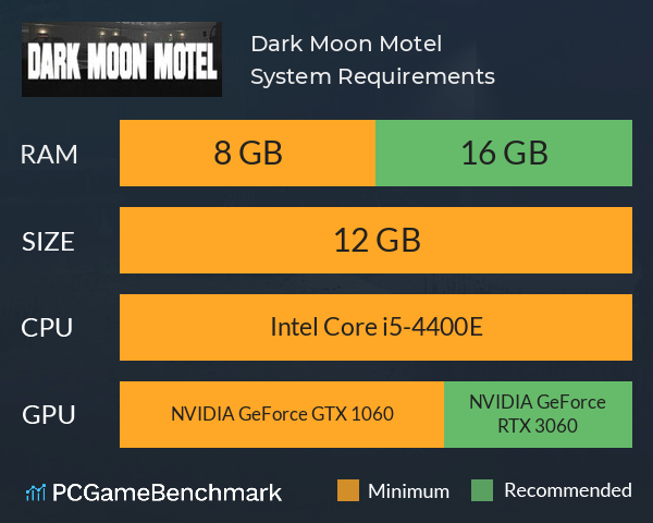 Dark Moon Motel System Requirements PC Graph - Can I Run Dark Moon Motel Dark Moon Motel System Requirements PC Graph - Can I Run Dark Moon Motel