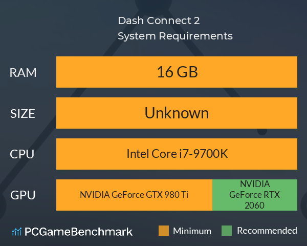 Dash Connect 2 System Requirements PC Graph - Can I Run Dash Connect 2 Dash Connect 2 System Requirements PC Graph - Can I Run Dash Connect 2