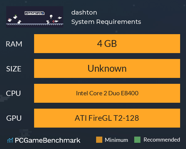 dashton+ System Requirements PC Graph - Can I Run dashton+ dashton+ System Requirements PC Graph - Can I Run dashton+