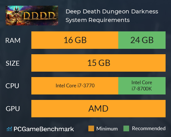 Deep Death Dungeon Darkness System Requirements PC Graph - Can I Run Deep Death Dungeon Darkness Deep Death Dungeon Darkness System Requirements PC Graph - Can I Run Deep Death Dungeon Darkness
