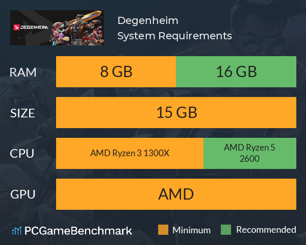 Degenheim System Requirements PC Graph - Can I Run Degenheim