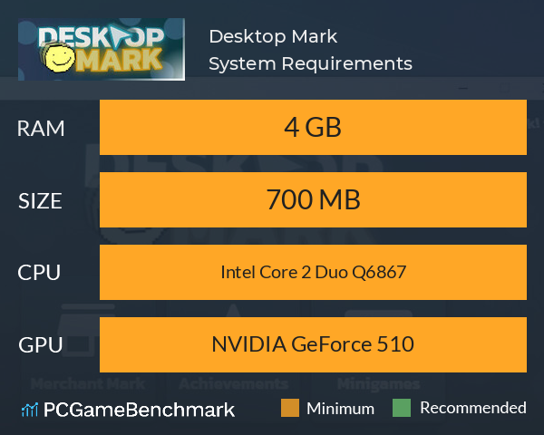 Desktop Mark System Requirements PC Graph - Can I Run Desktop Mark Desktop Mark System Requirements PC Graph - Can I Run Desktop Mark