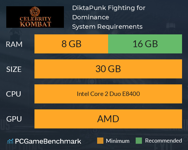 DiktaPunk: Fighting for Dominance System Requirements PC Graph - Can I Run DiktaPunk: Fighting for Dominance DiktaPunk: Fighting for Dominance System Requirements PC Graph - Can I Run DiktaPunk: Fighting for Dominance