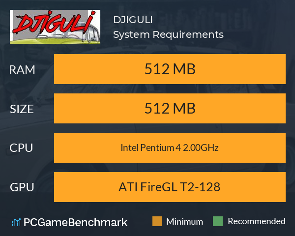 DJIGULI System Requirements PC Graph - Can I Run DJIGULI DJIGULI System Requirements PC Graph - Can I Run DJIGULI