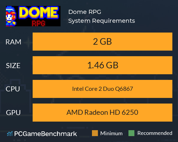 Dome RPG System Requirements PC Graph - Can I Run Dome RPG Dome RPG System Requirements PC Graph - Can I Run Dome RPG